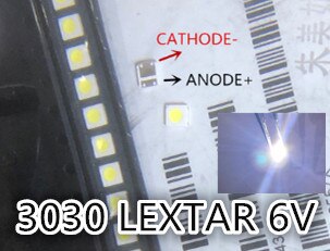 1000pcs PCT Lextar LED Ʈ  LED 1.8W 3030..